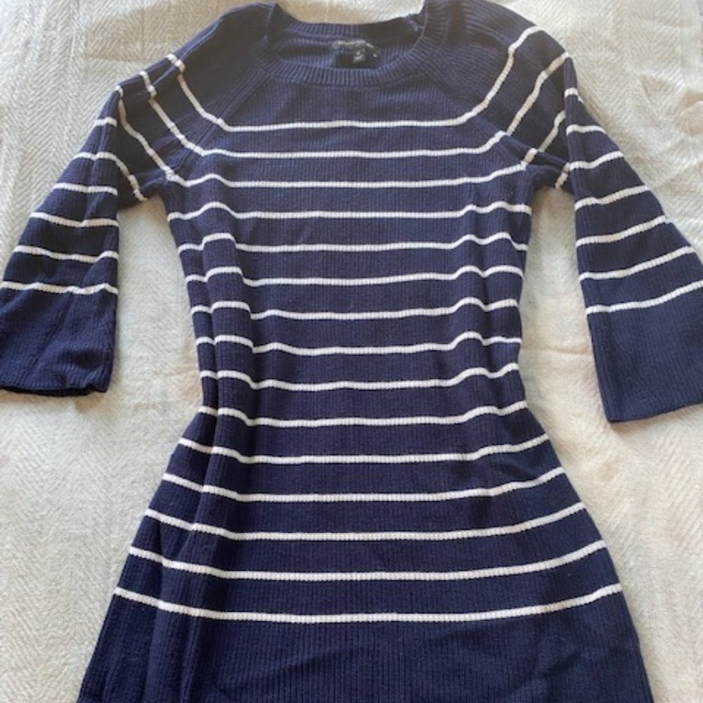 Banana Republic Nautical striped sweater dress